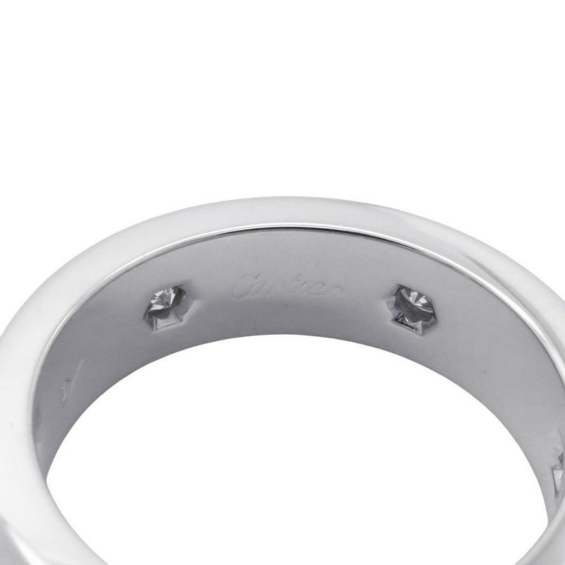 カルティエ リング ラブリング フルダイヤ ダイヤモンド 6P K18WGホワイトゴールド リングサイズ53 B4026000 Cartier 指輪