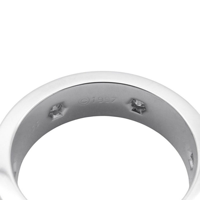 カルティエ リング ラブリング フルダイヤ ダイヤモンド 6P K18WGホワイトゴールド リングサイズ53 B4026000 Cartier 指輪