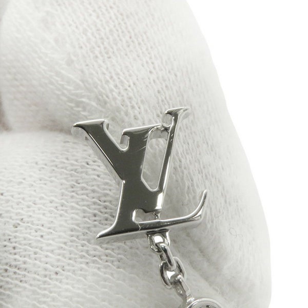 ルイヴィトン ピアス イディール ブロッサム LV ダイヤモンド1P 約0.03ct K18WG Q96544 LOUIS VUITTON 単品 片耳用