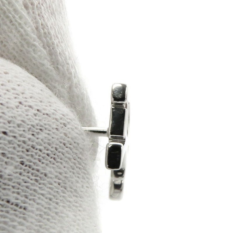 ルイヴィトン ピアス イディール ブロッサム LV ダイヤモンド1P 約0.03ct K18WG Q96544 LOUIS VUITTON 単品 片耳用