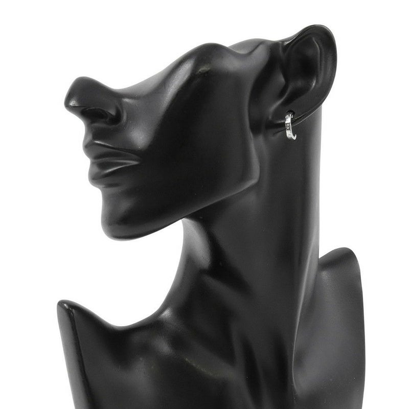 カルティエ ピアス ミニラブ フープ ピアス スモールモデル SM K18WGホワイトゴールド B8028900 Cartier