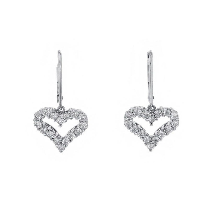 ティファニー ピアス センチメンタル ハート ダイヤモンド Pt950 Tiffany&Co. ジュエリー