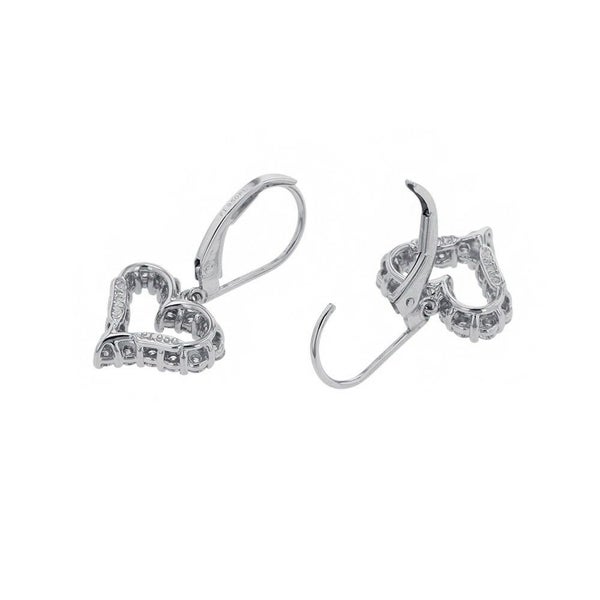 ティファニー ピアス センチメンタル ハート ダイヤモンド Pt950 Tiffany&Co. ジュエリー