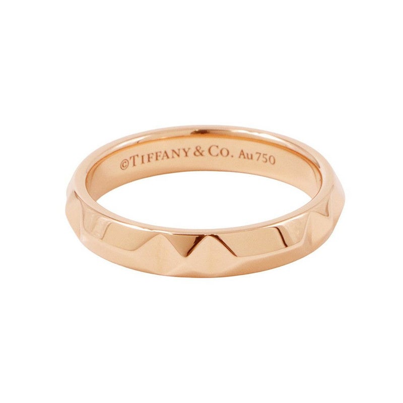 ティファニー リング トゥルー バンド リング K18PGピンクーゴールド リングサイズ約19号 68652588 Tiffany&Co. 指輪