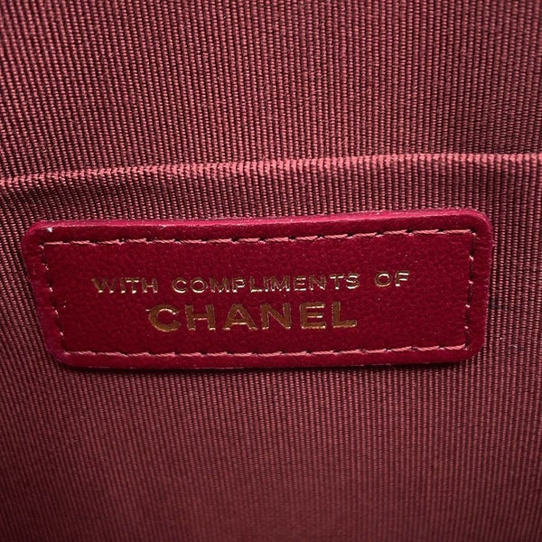 シャネル ノベルティ ポーチ ココマーク ベルベット CHANEL イヤーズギフト