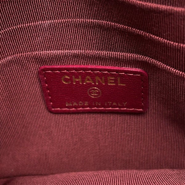 シャネル ノベルティ ポーチ ココマーク ベルベット CHANEL イヤーズギフト