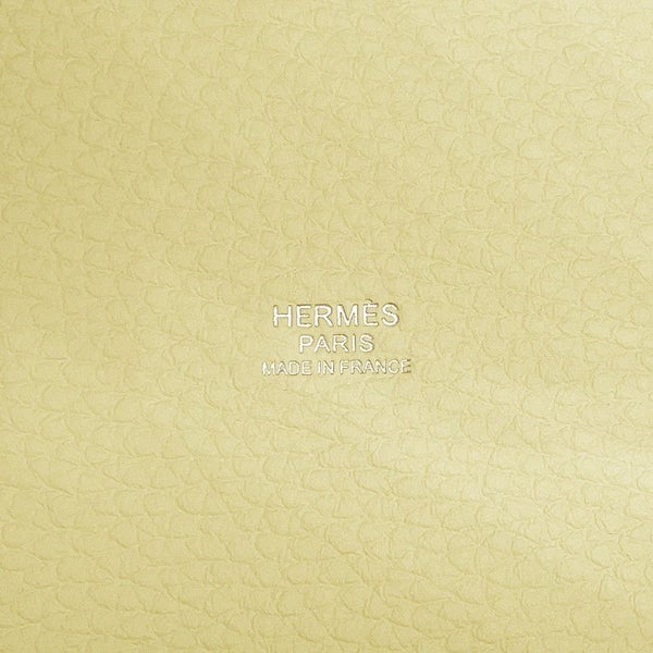 エルメス ハンドバッグ ピコタンロックMM ジョーヌミルトン/シルバー金具 トリヨンクレマンス K刻印