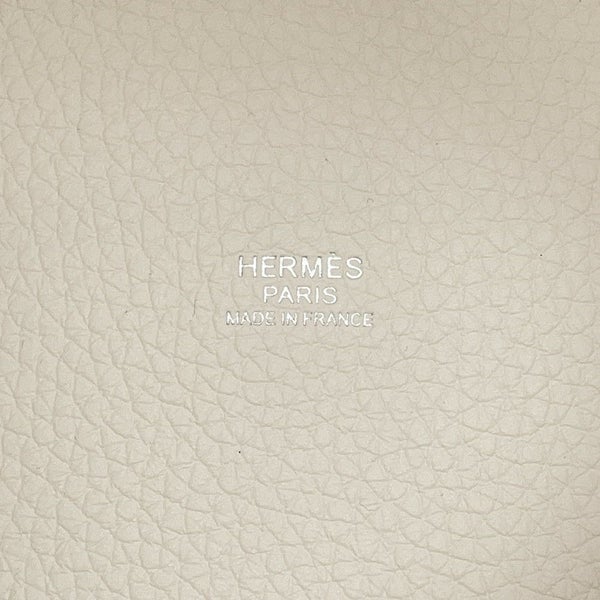 エルメス ハンドバッグ ピコタンロックPM ナタ/シルバー金具 トリヨンクレマンス W刻印 HERMES トートバッグ