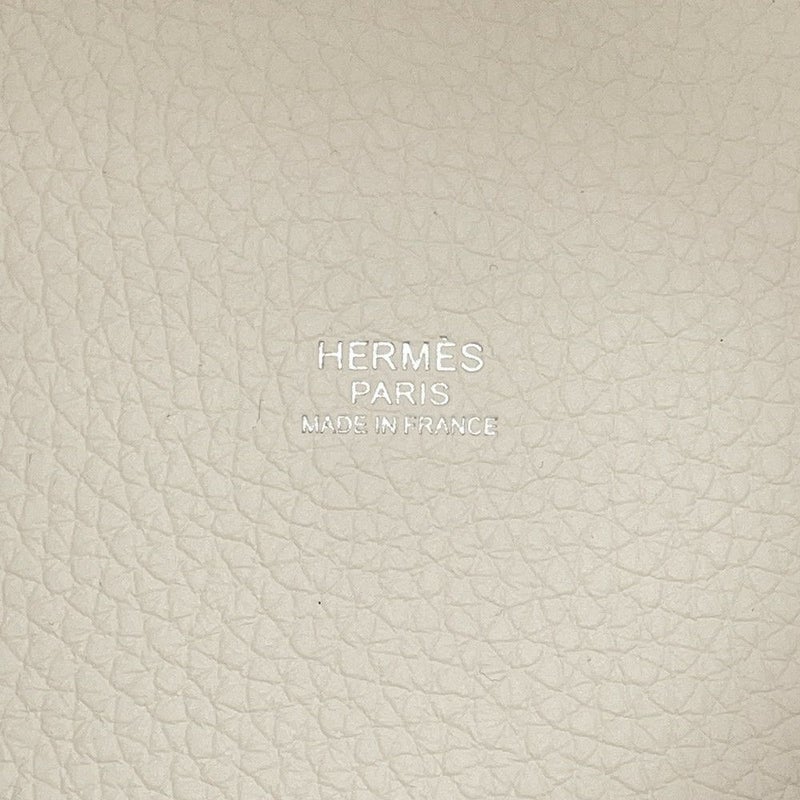 エルメス ハンドバッグ ピコタンロックPM ナタ/シルバー金具 トリヨンクレマンス W刻印 HERMES トートバッグ