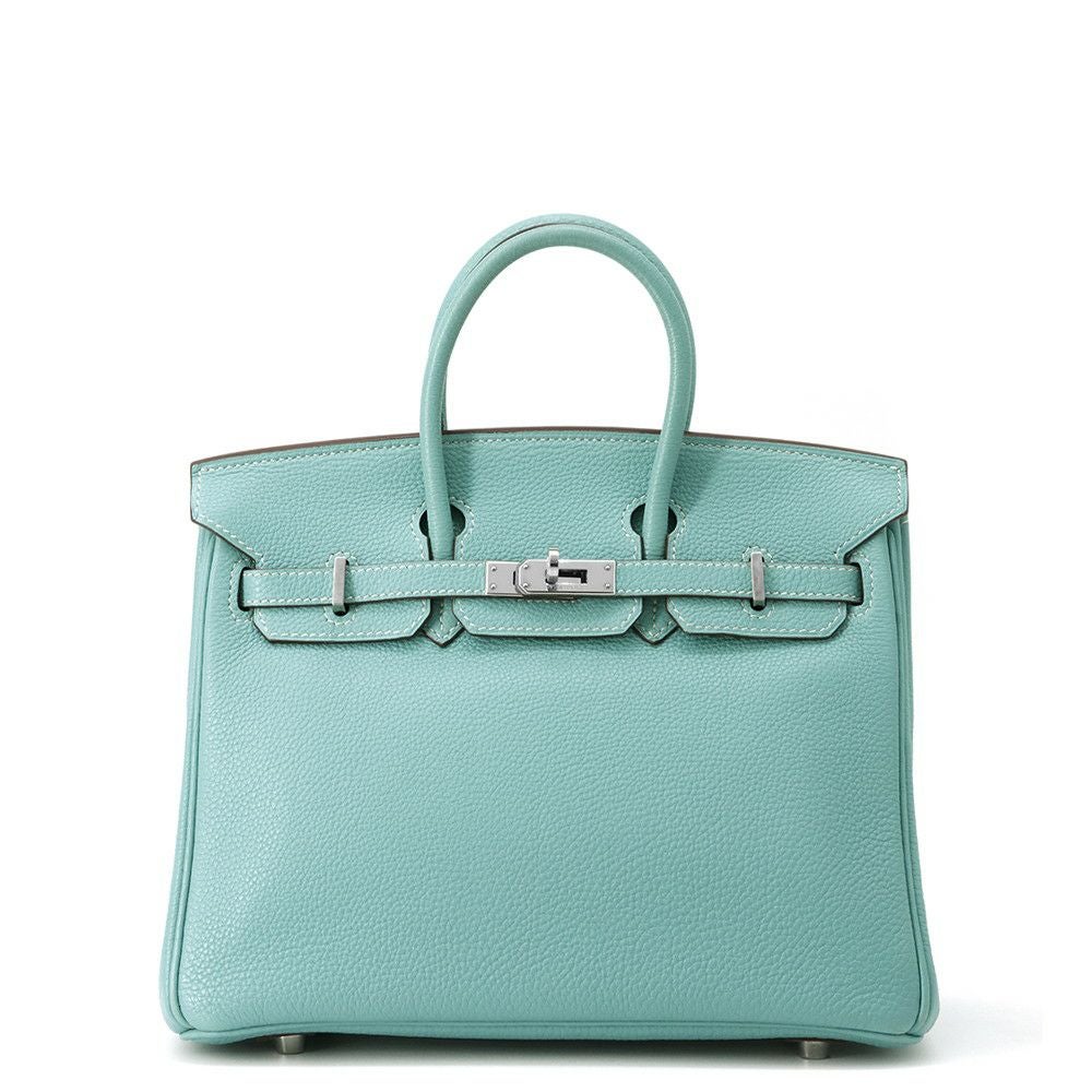 エルメス バーキン25 ラゴン/シルバー金具 トゴ □L刻印 HERMES Birkin