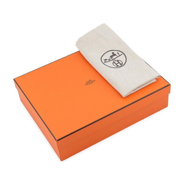 エルメス ショルダーバッグ ゲタ ブラック/シルバー金具 シェブルミゾル W刻印 HERMES 黒