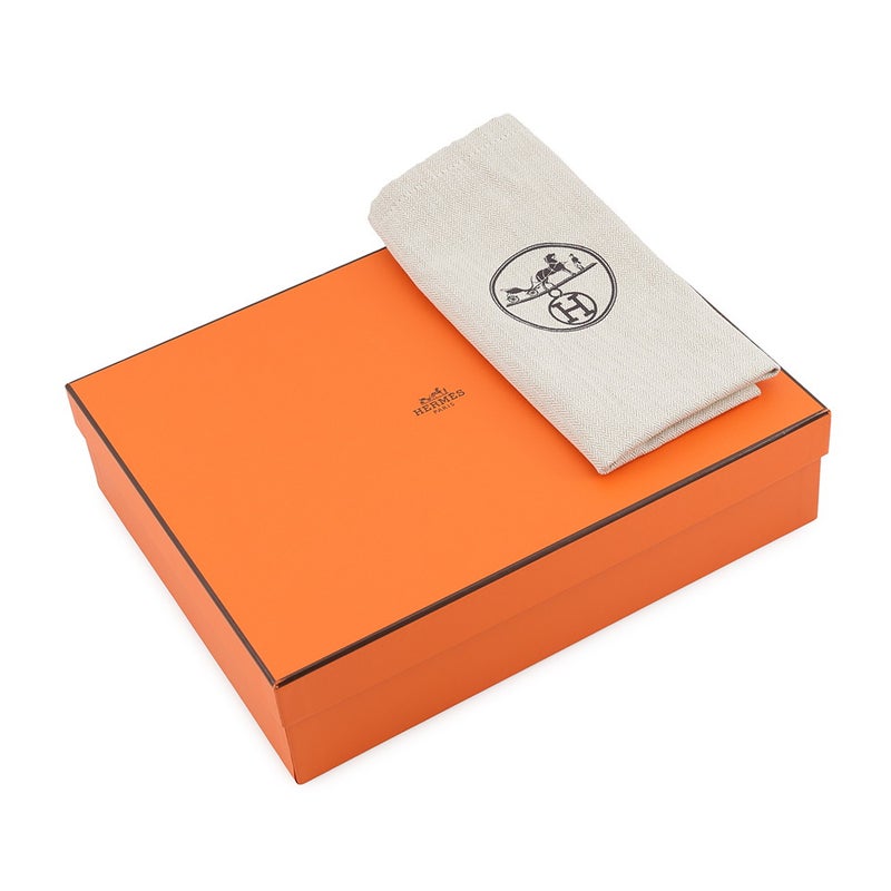 エルメス ショルダーバッグ ゲタ ブラック/シルバー金具 シェブルミゾル W刻印 HERMES 黒