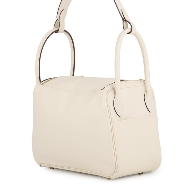 エルメス ハンドバッグ リンディ26 ヴェルソ  クレ/ライム/ゴールド金具 スイフト U刻印 HERMES 2way ショルダーバッグ