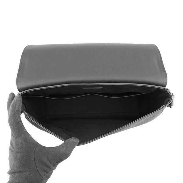 ルイヴィトン ショルダーバッグ グレインレザー テイクオフ・メッセンジャー M57080 LOUIS VUITTON ヴィトン 黒 ブラック