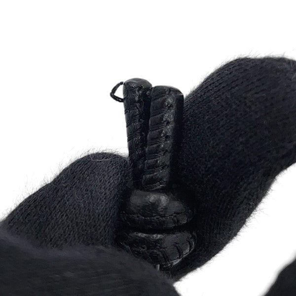 ボッテガヴェネタ カードケース カセット バッジホルダー ラムスキン 701460 BOTTEGA VENETA 黒 定期入れ
