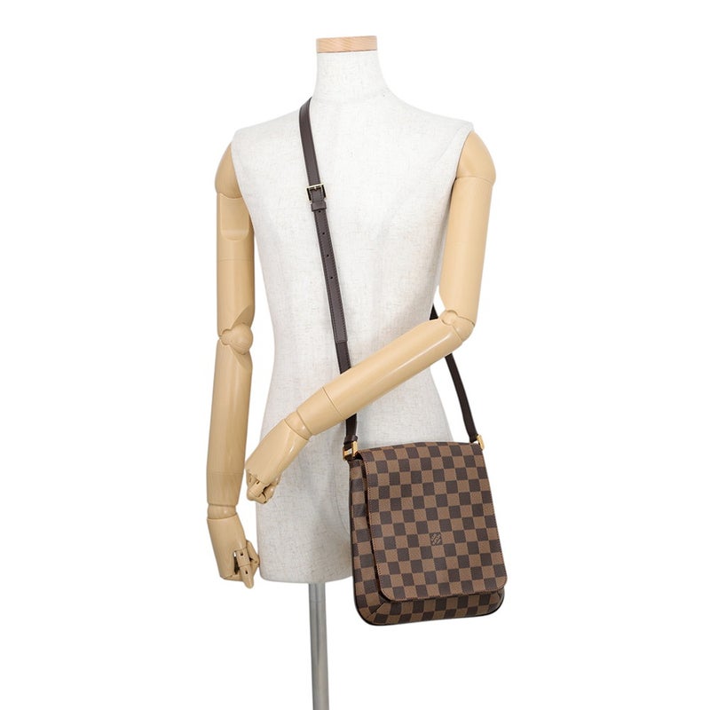 ルイヴィトン ショルダーバッグ ダミエ・エベヌ ミュゼット・サルサ ロング N51300 LOUIS VUITTON ヴィトン バッグ