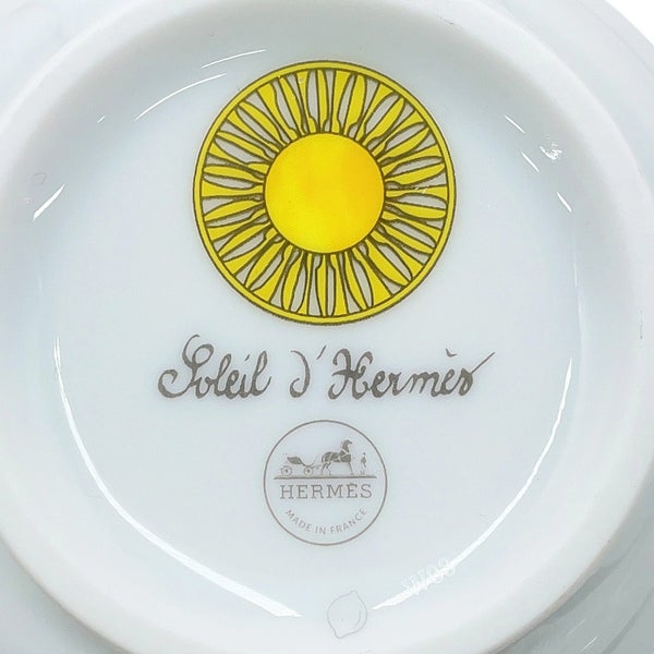 エルメス マグカップ マグ ソレイユ・ドゥ・エルメス No2 300ml 陶器 HERMES 食器 白
