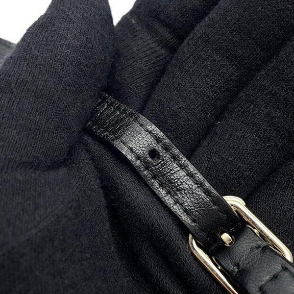 シャネル チェーンフォンケース マトラッセ ココマーク ラムスキン CHANEL バッグ 黒
