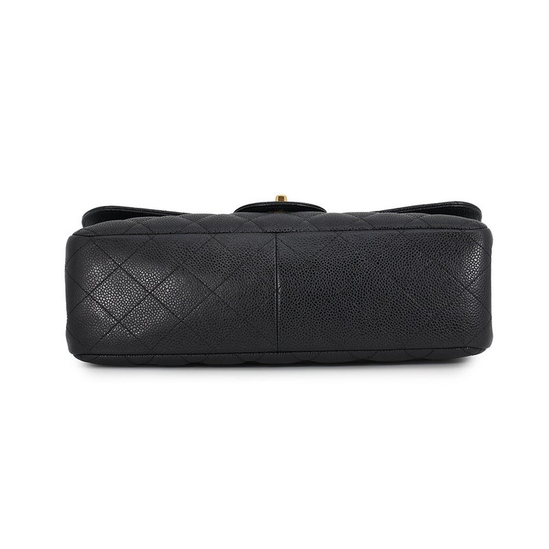 シャネル チェーンショルダーバッグ マトラッセ30 ココマーク デカマト キャビアスキン A58600 CHANEL 黒