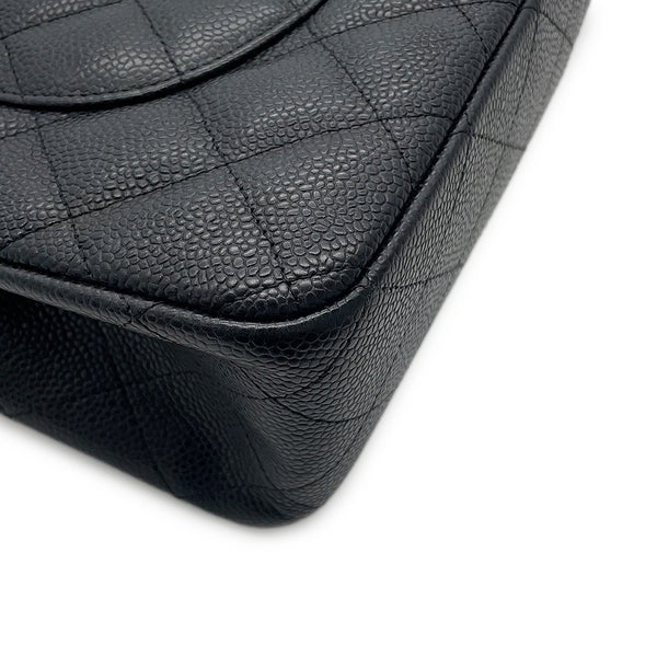 シャネル チェーンショルダーバッグ マトラッセ30 ココマーク デカマト キャビアスキン A58600 CHANEL 黒