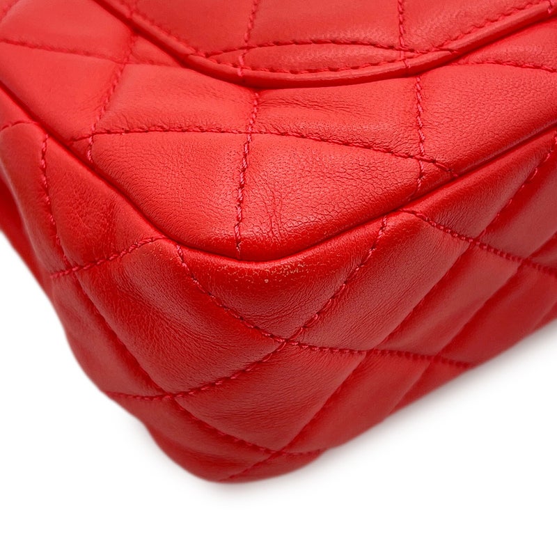 シャネル チェーンショルダーバッグ ココマーク ミニマトラッセ ラムスキン AS2380 CHANEL