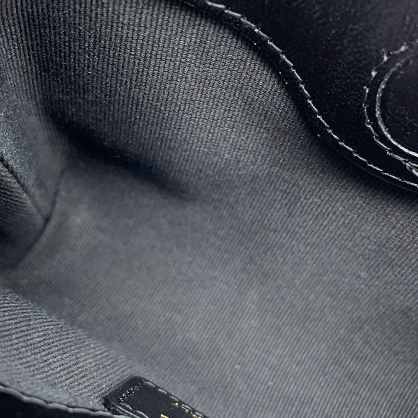 シャネル チェーンショルダーバッグ ココマーク マトラッセ ラムスキン AP3875 CHANEL チェーンクラッチ 黒