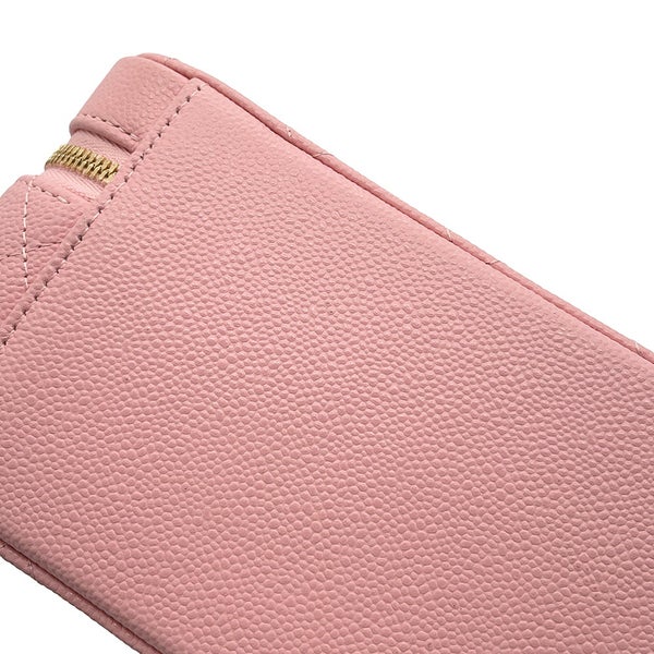 シャネル チェーンショルダーバッグ ココマーク マトラッセ バニティ キャビアスキン AP4778 CHANEL