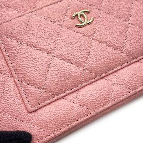 シャネル チェーンショルダーバッグ ココマーク マトラッセ バニティ キャビアスキン AP4778 CHANEL