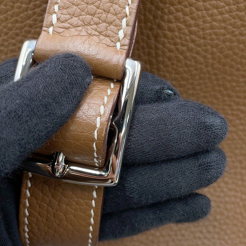 エルメス ハンドバッグ アルザン31 アルザン/シルバー金具 トリヨンクレマンス T刻印 2wayショルダー