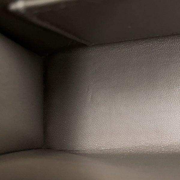 エルメス ハンドバッグ ミニケリー2 外縫い グリメイヤー /グリパール/シルバー金具 オーストリッチ W刻印 HERMES Kelly 2way