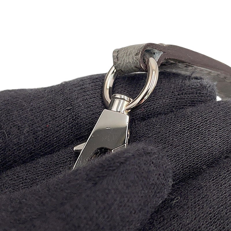エルメス ハンドバッグ ミニケリー2 外縫い グリメイヤー /グリパール/シルバー金具 オーストリッチ W刻印 HERMES Kelly 2way