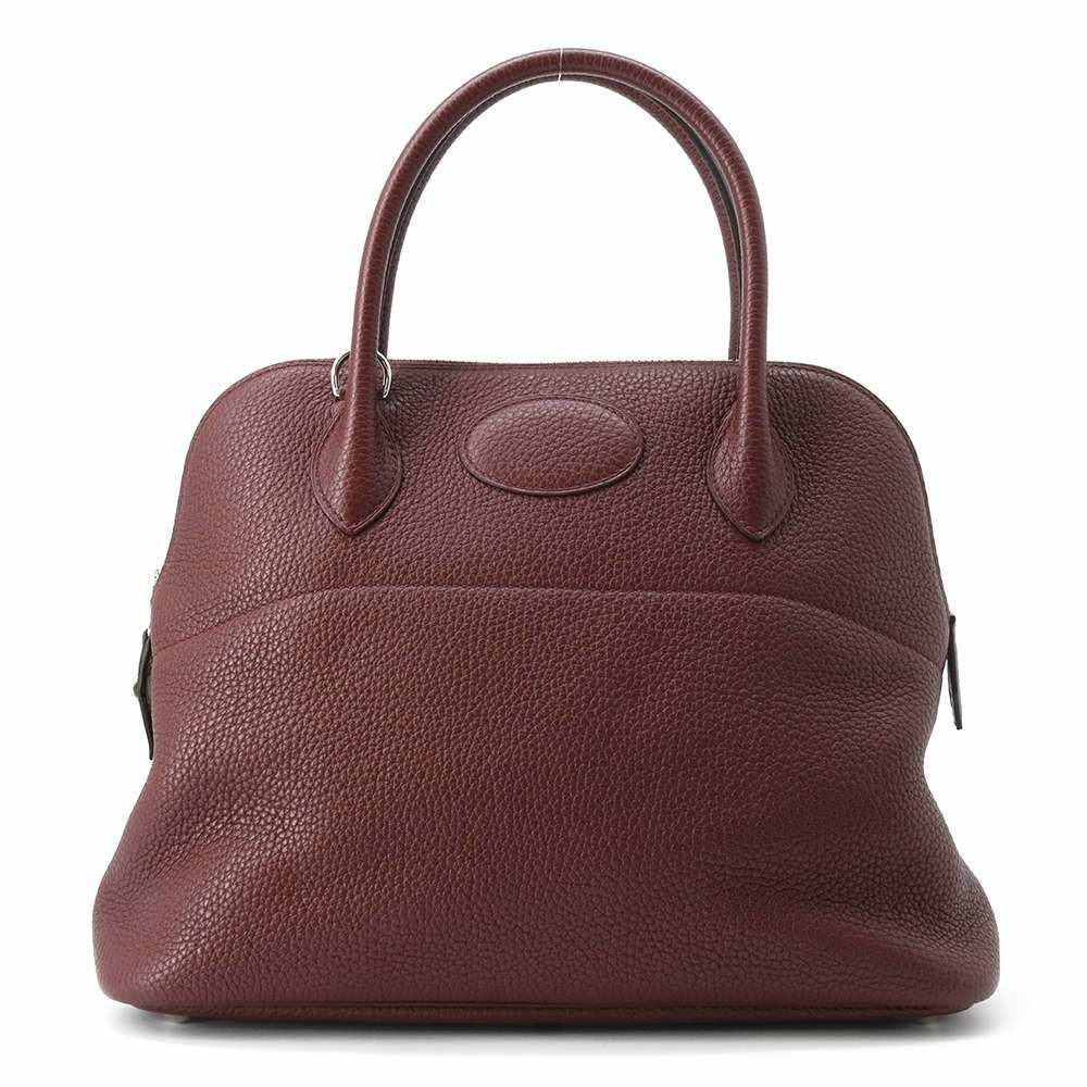 エルメス ハンドバッグ ボリード31 ボルドー/シルバー金具 トリヨン