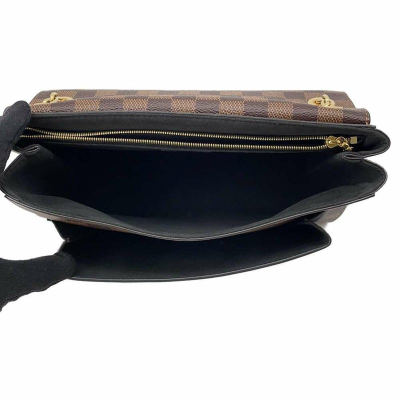 ルイヴィトン チェーンショルダーバッグ ダミエ・エベヌ ヴァヴァンPM N40108 黒 ブラック