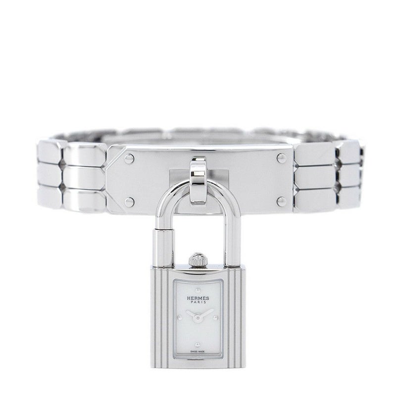 エルメス ケリーウォッチ KE4.110 HERMES 腕時計 スパークリングホワイトラッカー文字盤