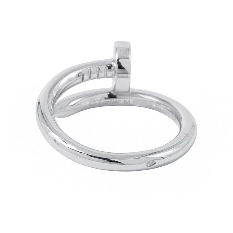 カルティエ リング ジュストアンクル K18WGホワイトゴールド クラシックモデル リングサイズ54 B4099254 Cartier 指輪