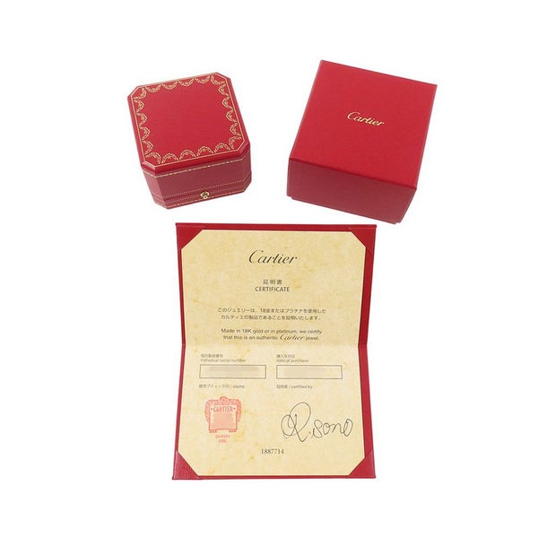 カルティエ リング ジュストアンクル K18WGホワイトゴールド クラシックモデル リングサイズ54 B4099254 Cartier 指輪