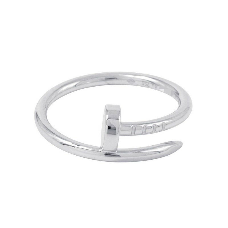 カルティエ リング ジュストアンクル K18WGホワイトゴールド スモールモデル SM リングサイズ51 B4226000 Cartier 指輪