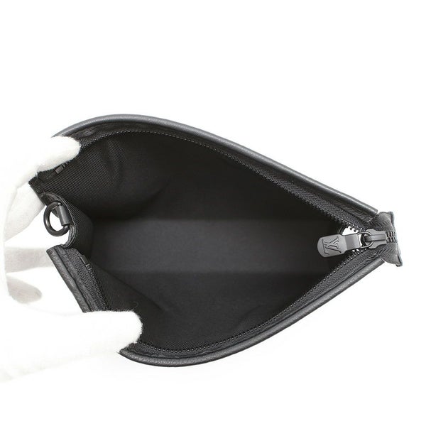 ルイヴィトン ショルダーバッグ モノグラム・シャドウ ガストン・ウェアラブル ウォレット M81115 黒 ブラック