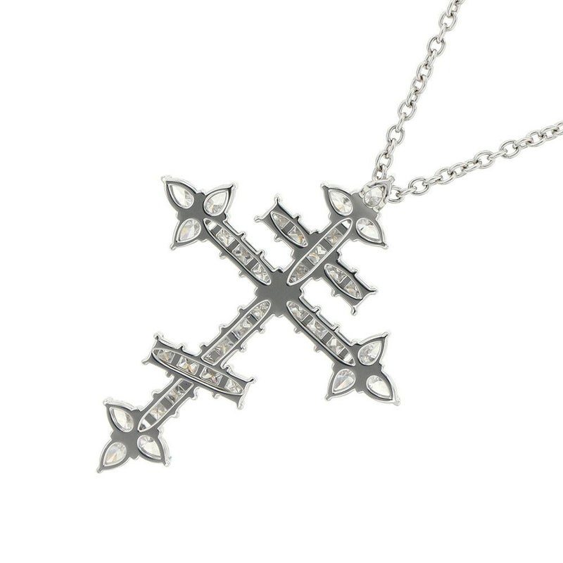 ハリーウィンストン ネックレス ロシアン・クロス・ペンダント ダイヤモンド Pt950プラチナ PEDPRESMRU HARRY WINSTON