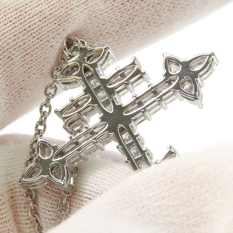 ハリーウィンストン ネックレス ロシアン・クロス・ペンダント ダイヤモンド Pt950プラチナ PEDPRESMRU HARRY WINSTON