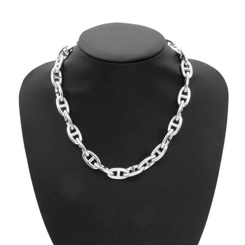 エルメス ネックレス シェーヌダンクル ネックレスGM 29コマ SV925シルバー HERMES ジュエリー