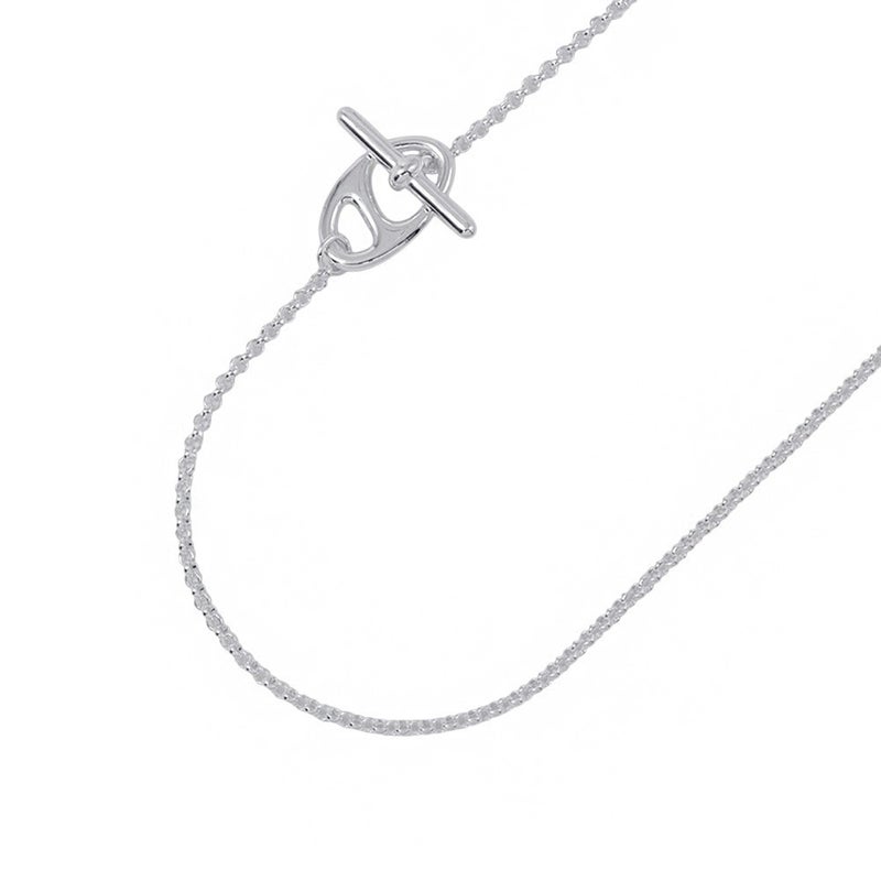 エルメス ネックレス シェーヌダンクル パンク サイズ40 SV925シルバー HERMES ジュエリー