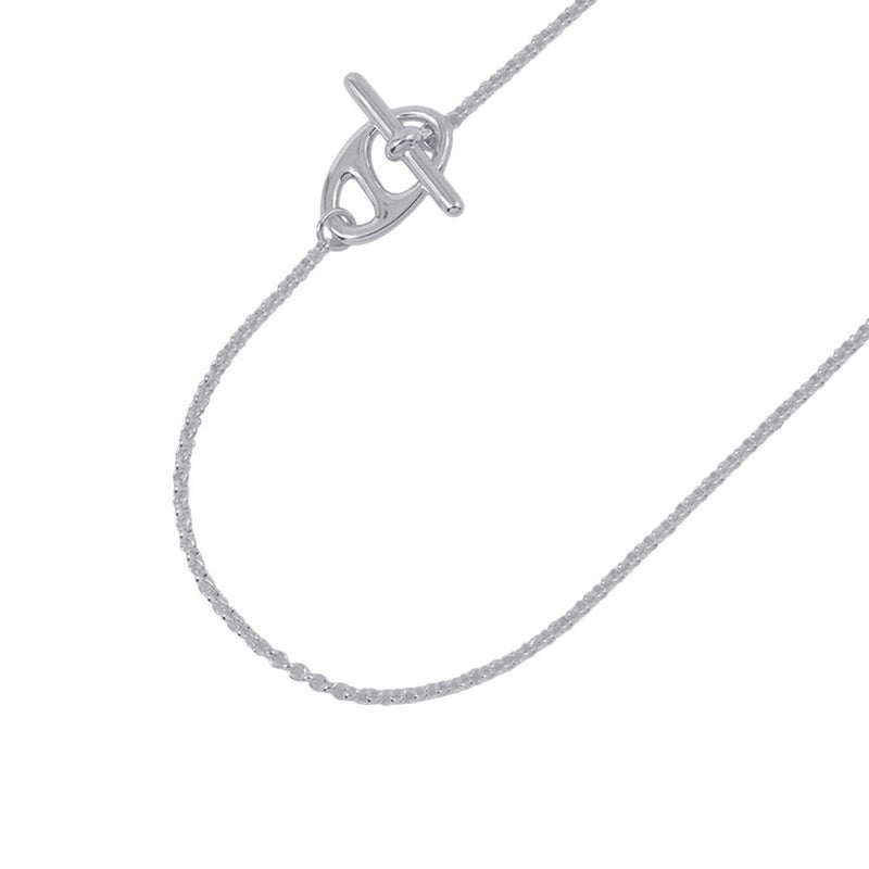 エルメス ネックレス シェーヌダンクル パンク サイズ42 SV925シルバー HERMES ジュエリー