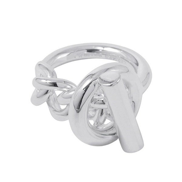 エルメス リング クロワゼット MM SV925シルバー リングサイズ54 HERMES ジュエリー 指輪