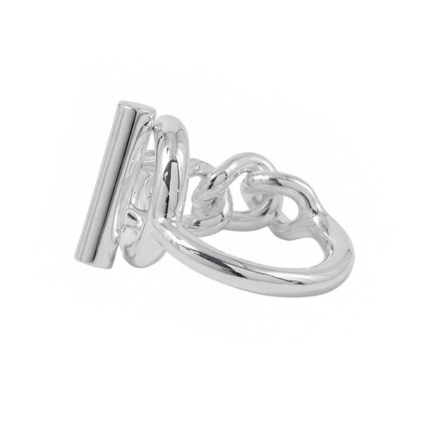 エルメス リング クロワゼット MM SV925シルバー リングサイズ54 HERMES ジュエリー 指輪