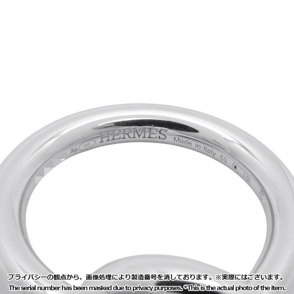 エルメス リング エシャペ MM SV925シルバー リングサイズ53 HERMES ジュエリー 指輪 Echapee