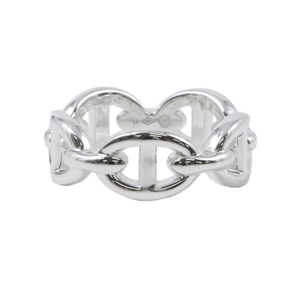 エルメス リング シェーヌダンクル アンシェネPM SV925 リングサイズ51 HERMES ジュエリー