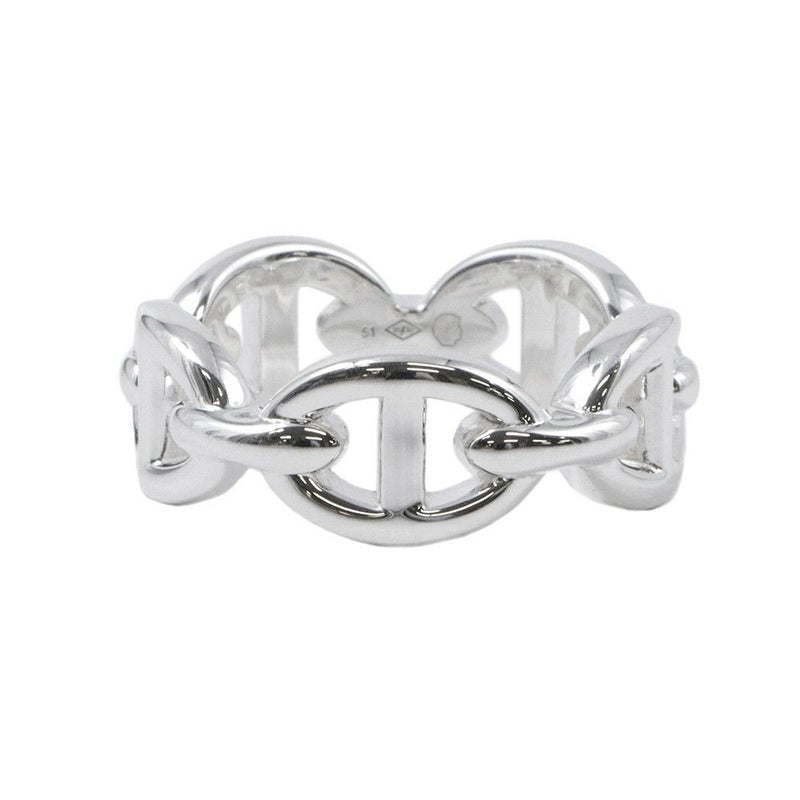 エルメス リング シェーヌダンクル アンシェネPM SV925 リングサイズ51 HERMES ジュエリー