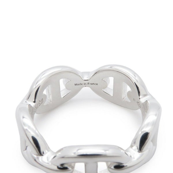 エルメス リング シェーヌダンクル アンシェネPM SV925 リングサイズ51 HERMES ジュエリー