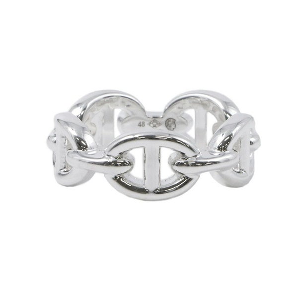 エルメス リング シェーヌダンクル アンシェネPM SV925 リングサイズ48 HERMES ジュエリー